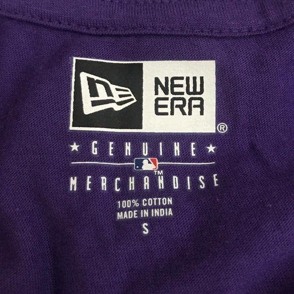 Colorado Rockies purple short sleeve T-shirt small - Picture 9 of 13